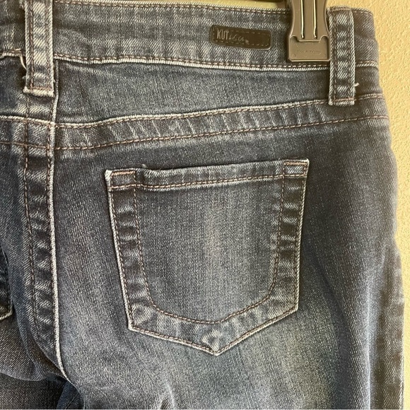 Kut from the Kloth Stevie Straight Leg petite jeans size 0P GUC - Picture 5 of 10